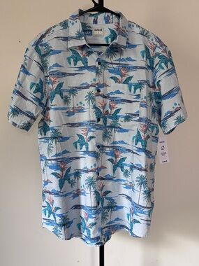 Hurley ONE AND ONLY LIDO STRETCH SHORT SLEEVE SHIRT